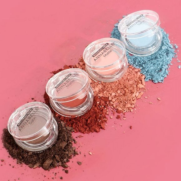 🆕 SET: 11 EYESHADOW COLOURS / SHADES ~ METALLIC + SATIN + MATTE - by Annabelle - Picture 3 of 9